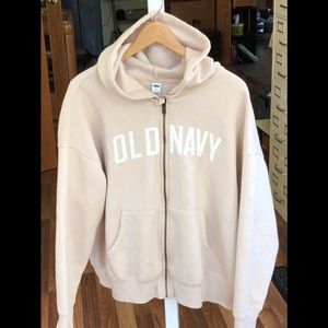 OLD NAVY hooded zipper jacket size XL
